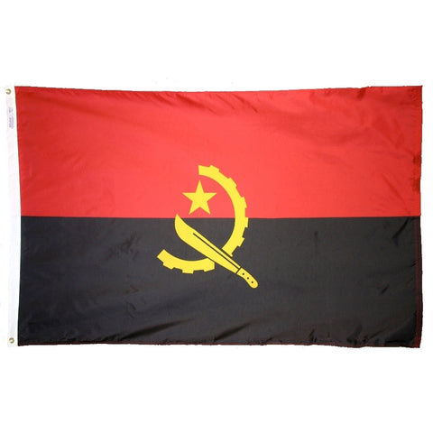 Angola Flag - ColorFastFlags | All the flags you'll ever need!