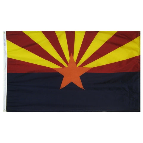 Arizona Courtesy Flag 12" x 18" - ColorFastFlags | All the flags you'll ever need!
