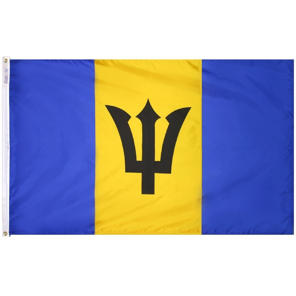 Barbados Flag - ColorFastFlags | All the flags you'll ever need!