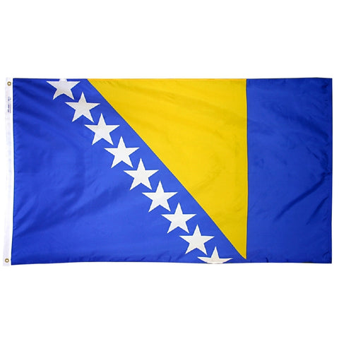 Bosnia-Herzegovina Flag - ColorFastFlags | All the flags you'll ever need!