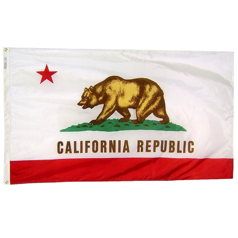 California Courtesy Flag 12" x 18" - ColorFastFlags | All the flags you'll ever need!