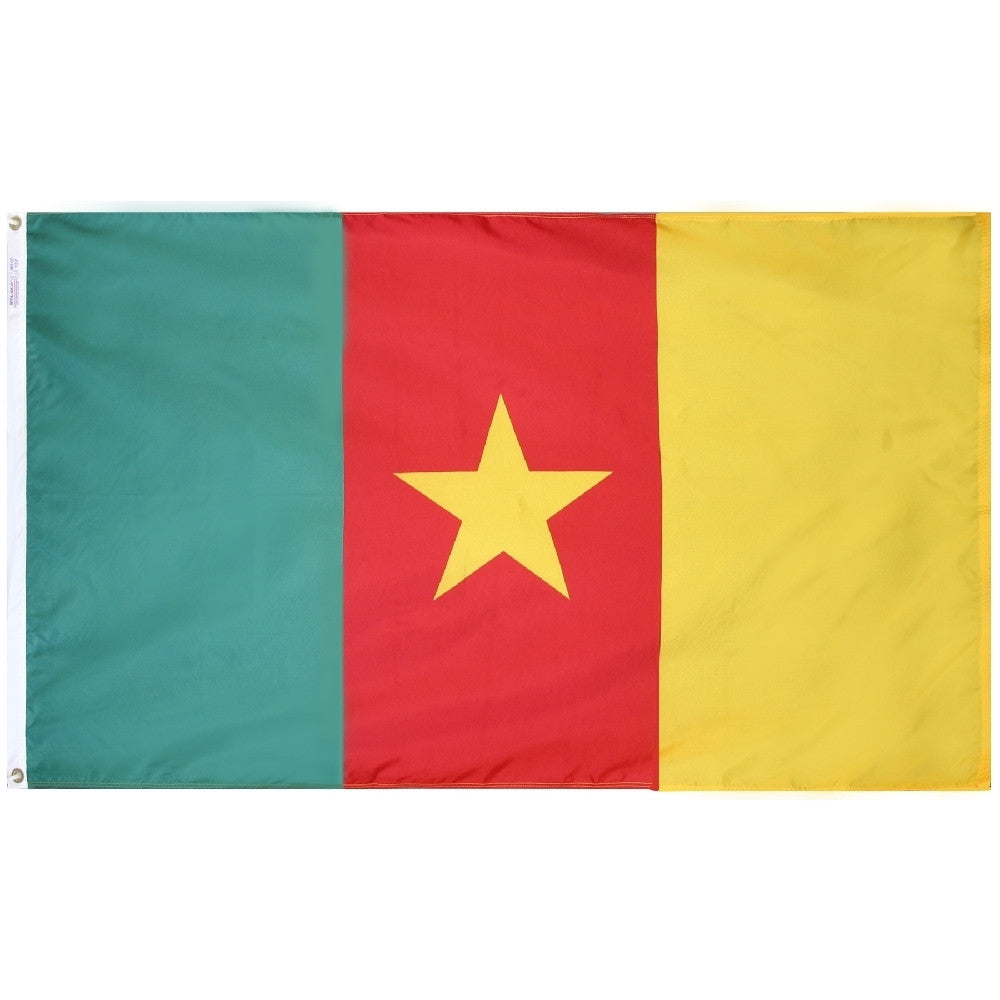 Cameroon Flag - ColorFastFlags | All the flags you'll ever need!