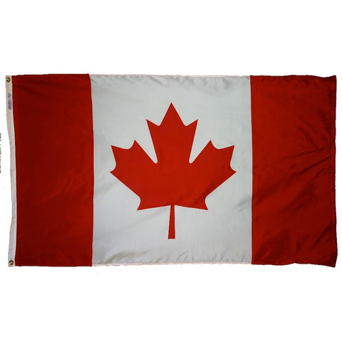 Canada Courtesy Flag 12" x 18" - ColorFastFlags | All the flags you'll ever need!