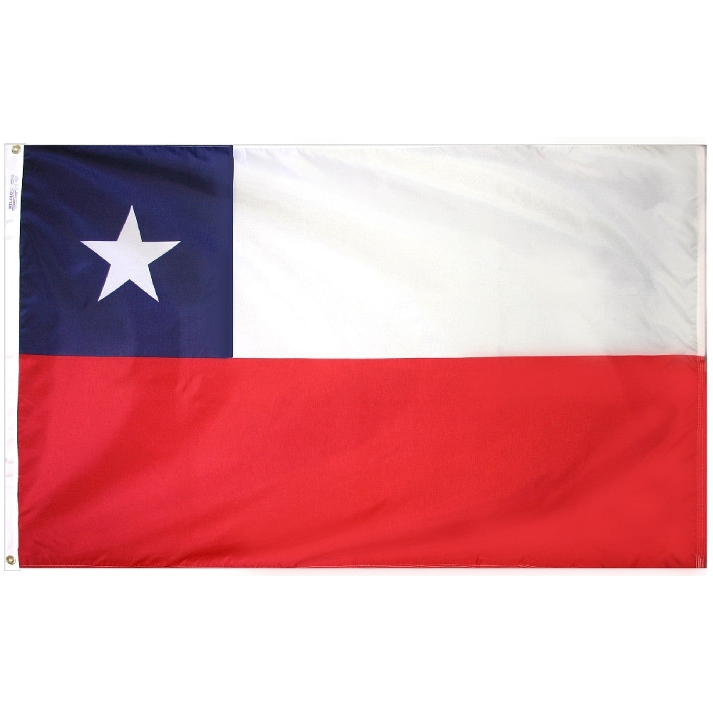 Chile Flag - ColorFastFlags | All the flags you'll ever need!