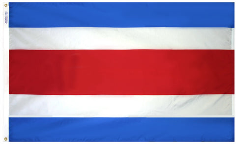 Costa Rica Courtesy Flag 12" x 18" - ColorFastFlags | All the flags you'll ever need!