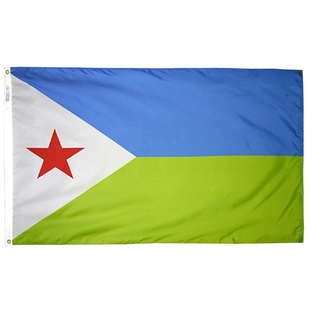 Djibouti Flag - ColorFastFlags | All the flags you'll ever need!