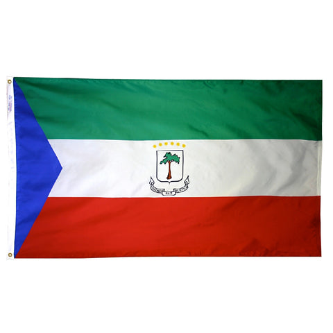 Equatorial Guinea Government Flag - ColorFastFlags | All the flags you'll ever need!