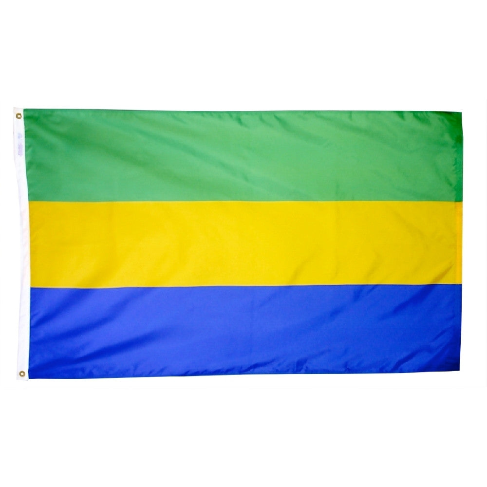 Gabon Flag - ColorFastFlags | All the flags you'll ever need!
