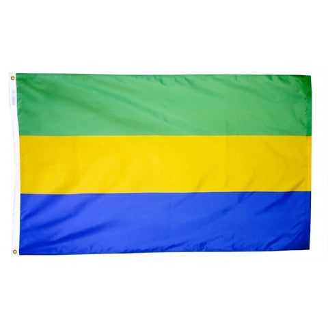 Gabon Flag - ColorFastFlags | All the flags you'll ever need!
