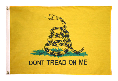 Gadsden "Don't Tread On Me" Flag Nylon - ColorFastFlags | All the flags you'll ever need!