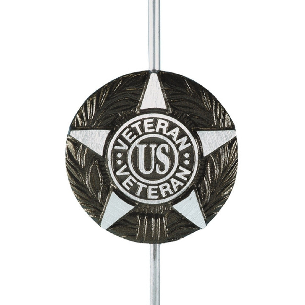 Aluminum Grave Marker - General Military for all U.S. Veterans - ColorFastFlags | All the flags you'll ever need!