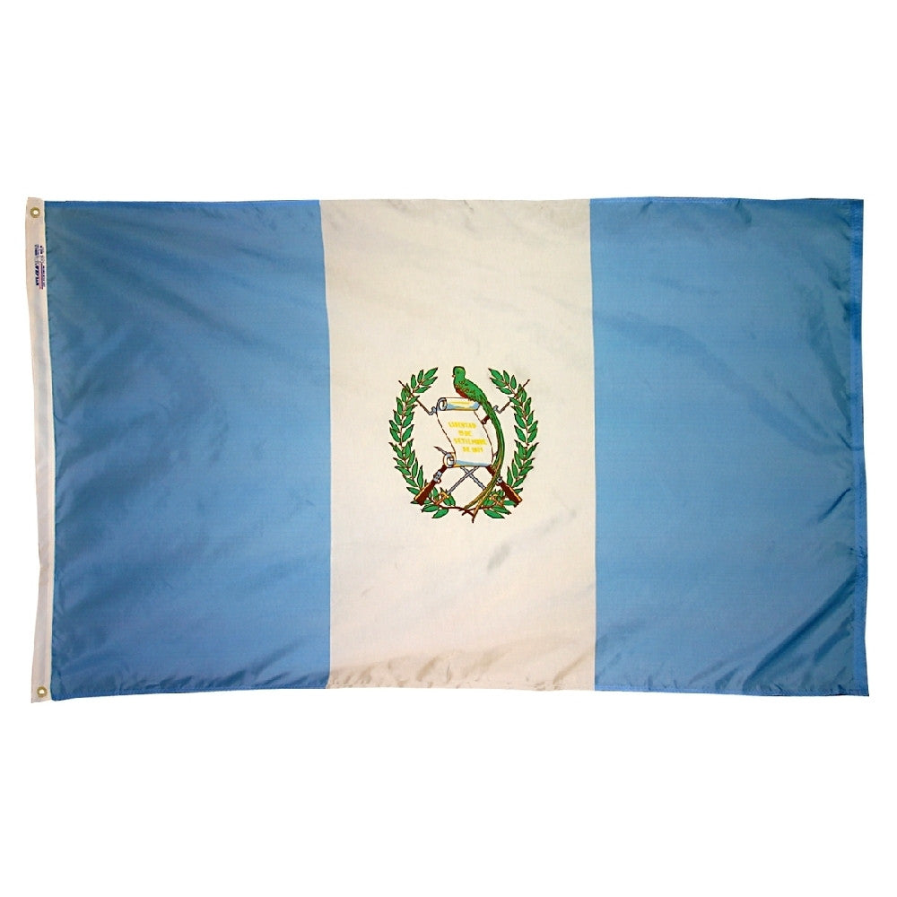 Guatemala Government Flag - ColorFastFlags | All the flags you'll ever need!