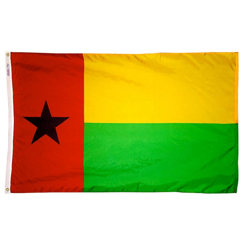 Guinea-Bissau Flag - ColorFastFlags | All the flags you'll ever need!