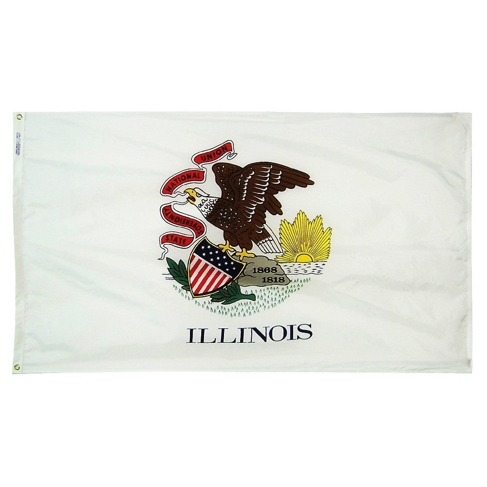 Illinois State Flags - ColorFastFlags | All the flags you'll ever need!