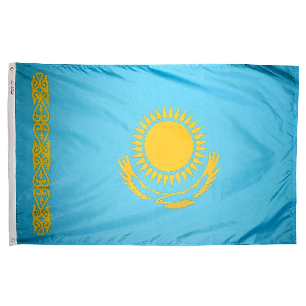 Kazakhstan Flag - ColorFastFlags | All the flags you'll ever need!