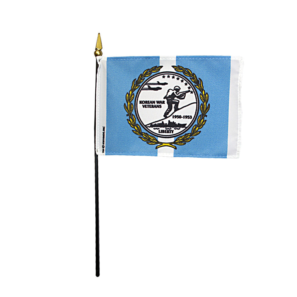 Miniature Korean War Flag - ColorFastFlags | All the flags you'll ever need!