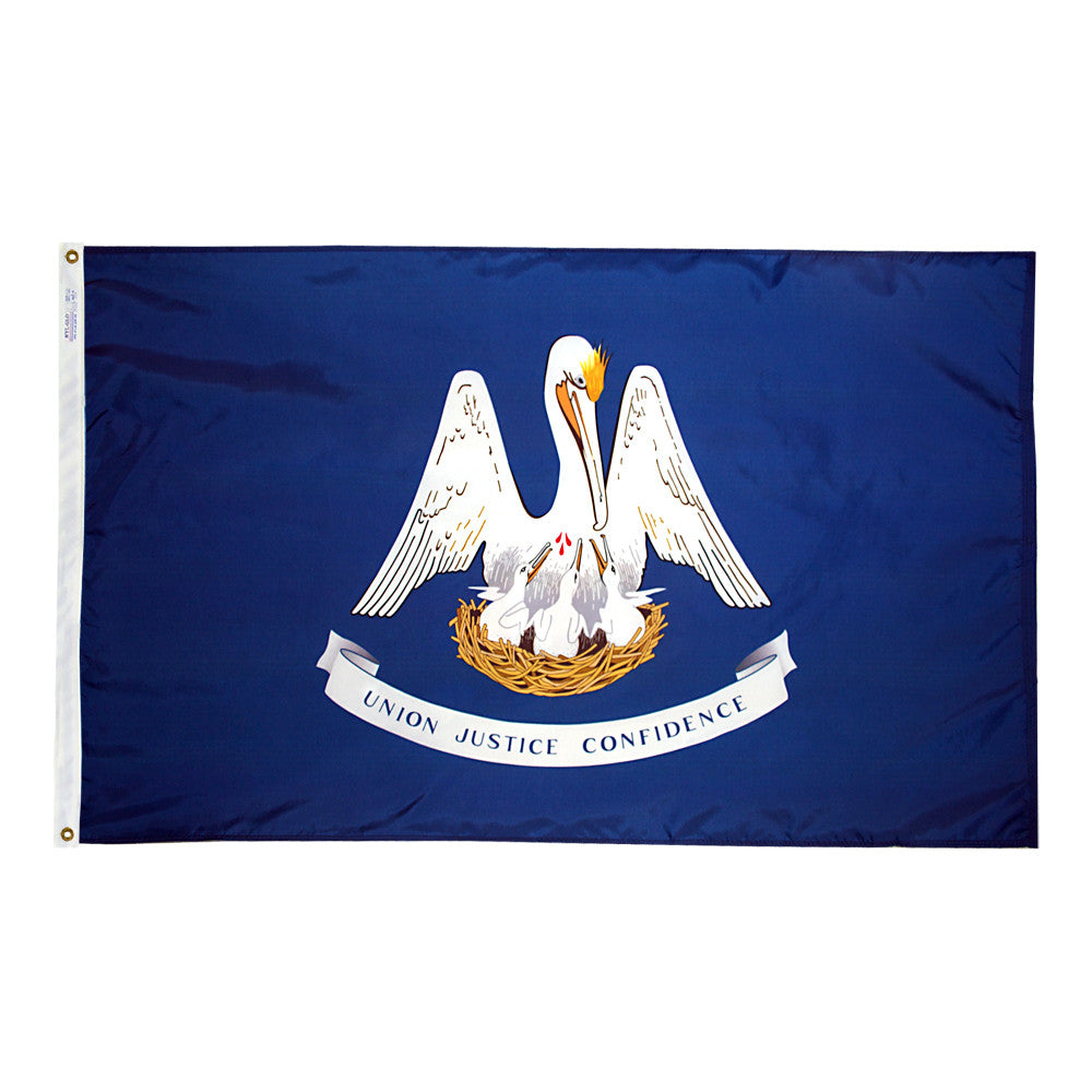 Louisiana State Flags - ColorFastFlags | All the flags you'll ever need!