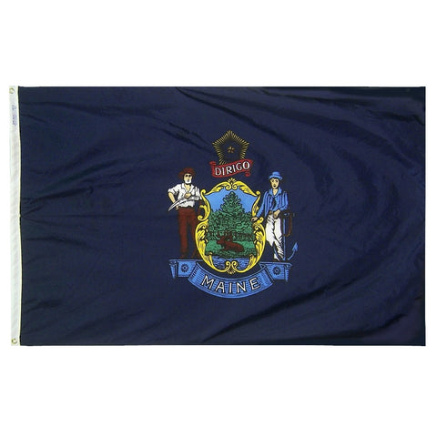 Maine State Flags - ColorFastFlags | All the flags you'll ever need!