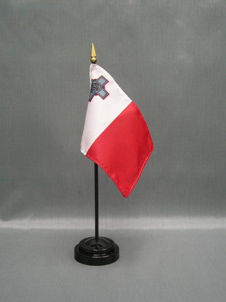 Miniature Malta Flag - ColorFastFlags | All the flags you'll ever need!