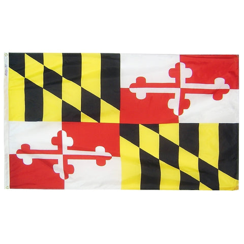 Maryland Courtesy Flag 12" x 18" - ColorFastFlags | All the flags you'll ever need!
