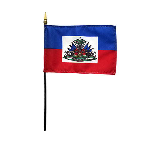 Miniature Haiti Flag - ColorFastFlags | All the flags you'll ever need!