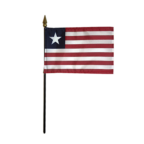 Miniature Liberia Flag - ColorFastFlags | All the flags you'll ever need!
