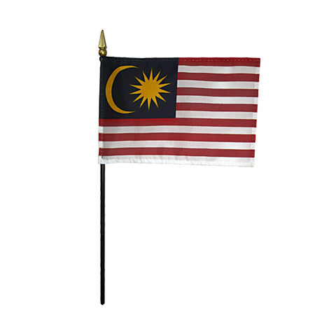 Miniature Malaysia Flag - ColorFastFlags | All the flags you'll ever need!