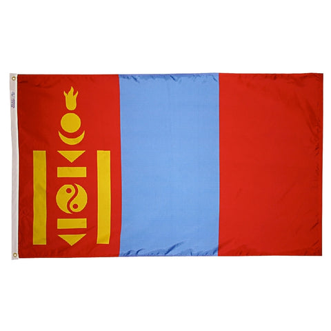 Mongolia Flag -