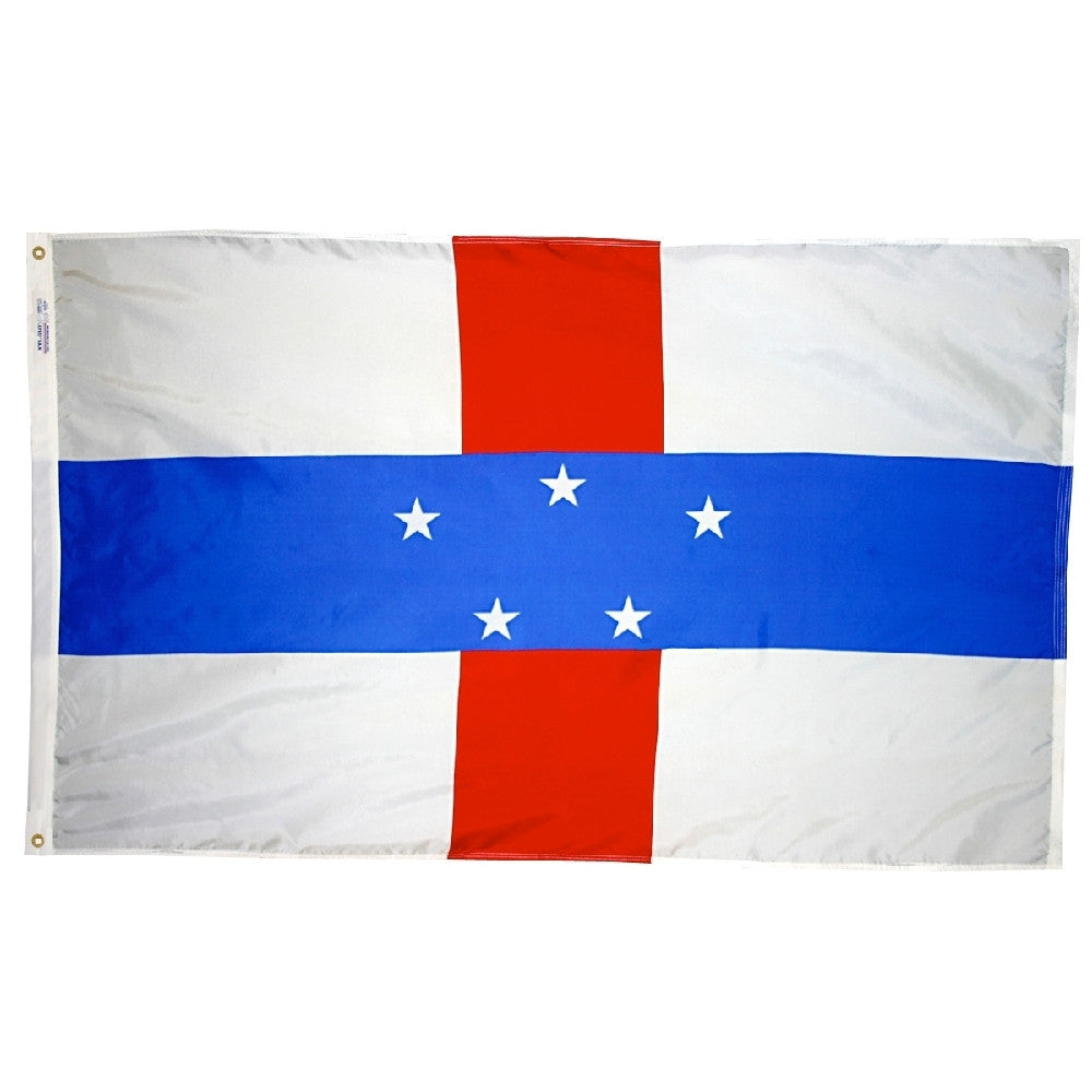 Netherlands Artilles Flag - ColorFastFlags | All the flags you'll ever need!