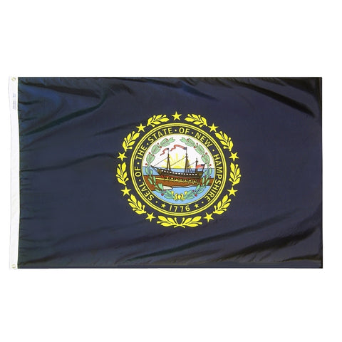 New Hampshire State Flags - ColorFastFlags | All the flags you'll ever need!