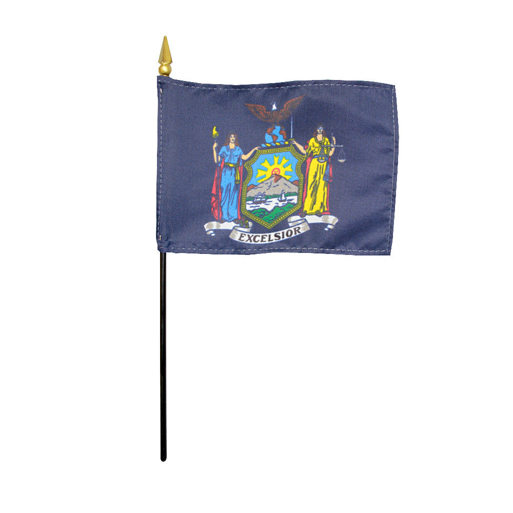 Miniature Flag - New York - ColorFastFlags | All the flags you'll ever need!