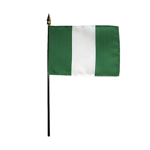Miniature Nigeria Flag - ColorFastFlags | All the flags you'll ever need!