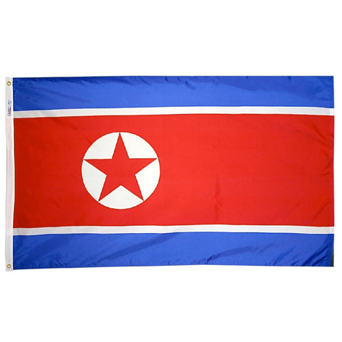 North Korea Flag -