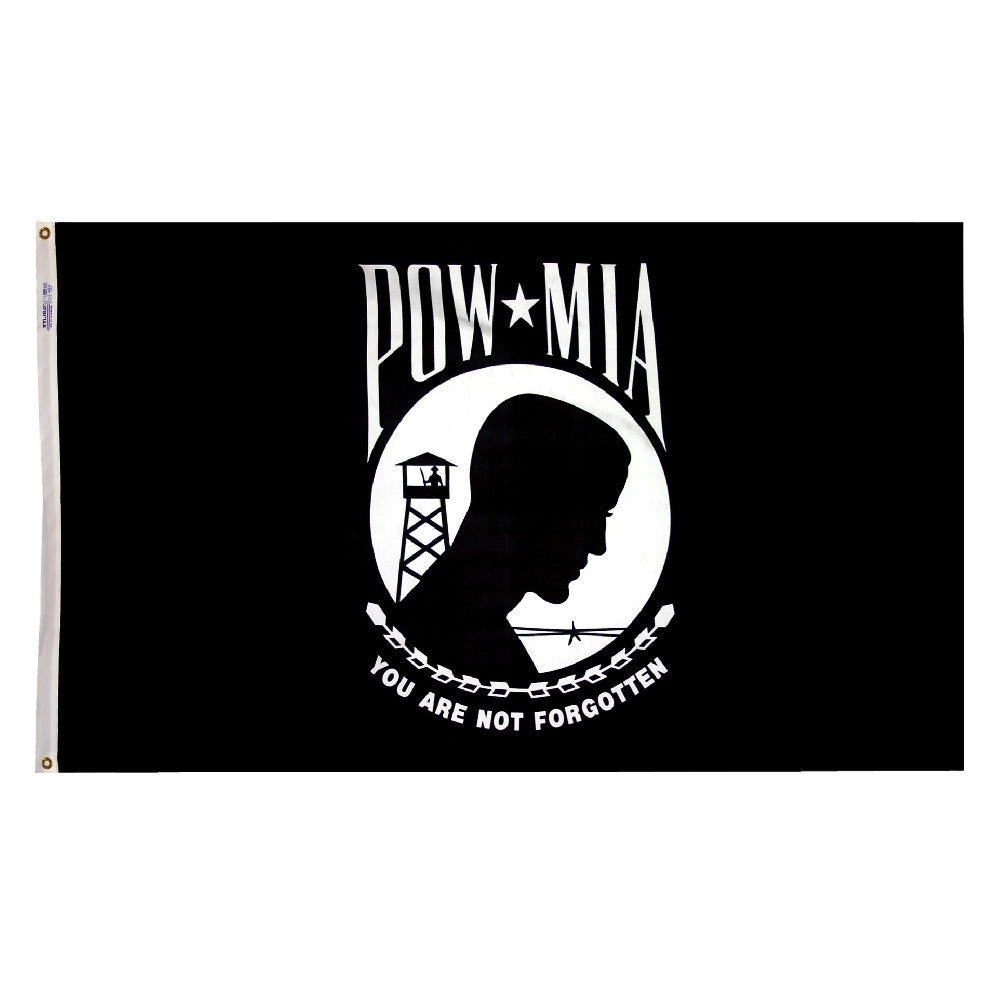POW-MIA Single Reverse Flag - ColorFastFlags | All the flags you'll ever need!