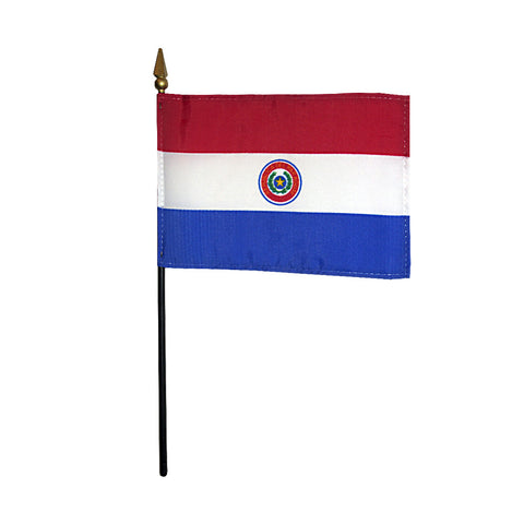 Miniature Paraguay Flag - ColorFastFlags | All the flags you'll ever need!