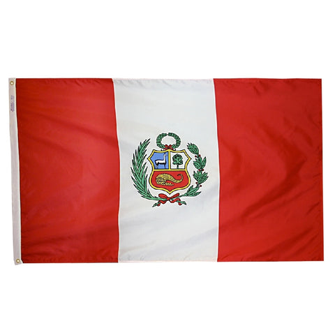 Peru Government Flag -