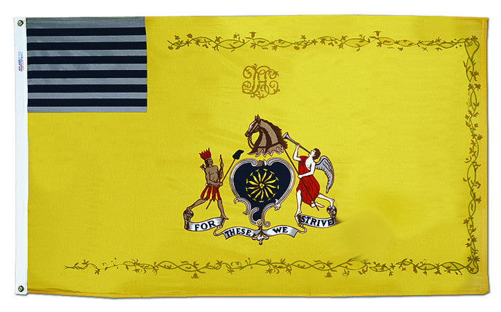Philadelphia Light Horse Flag - ColorFastFlags | All the flags you'll ever need!