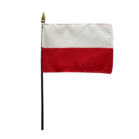 Miniature Poland Flag - ColorFastFlags | All the flags you'll ever need!