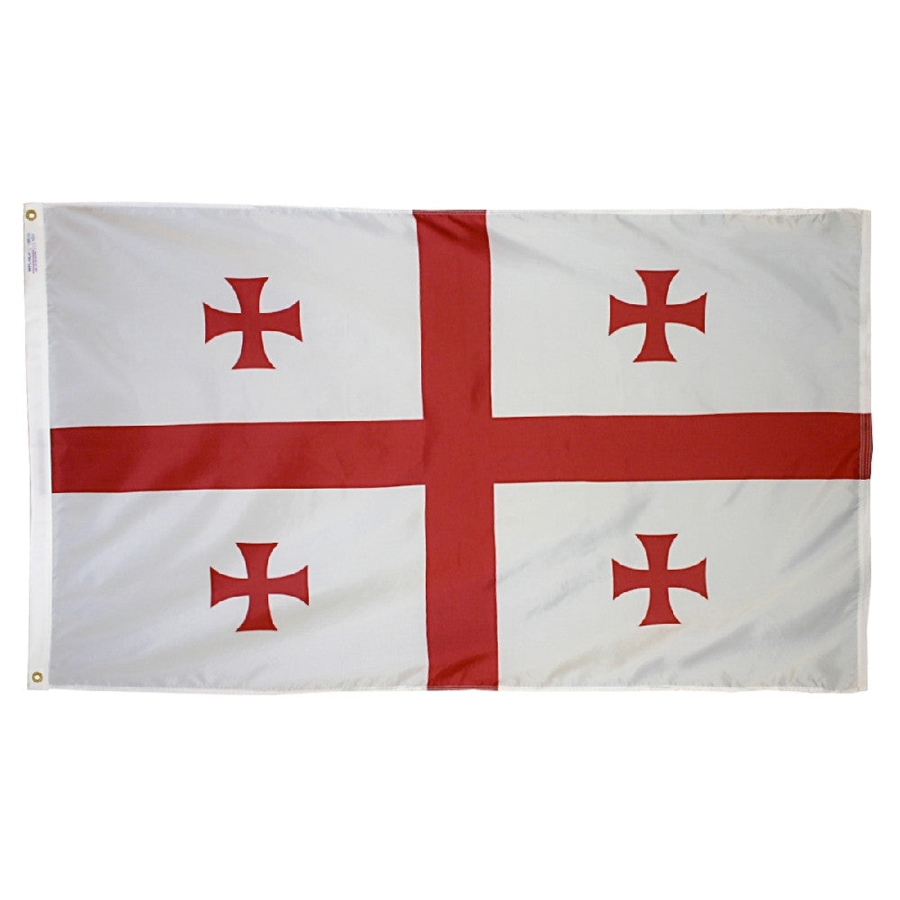 Republic of Georgia Flag - ColorFastFlags | All the flags you'll ever need!