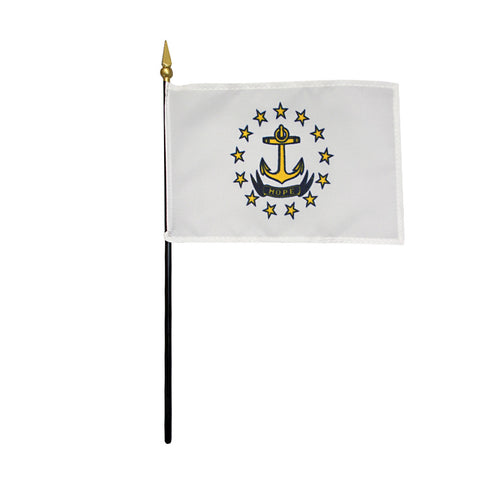 Miniature Flag - Rhode Island - ColorFastFlags | All the flags you'll ever need!