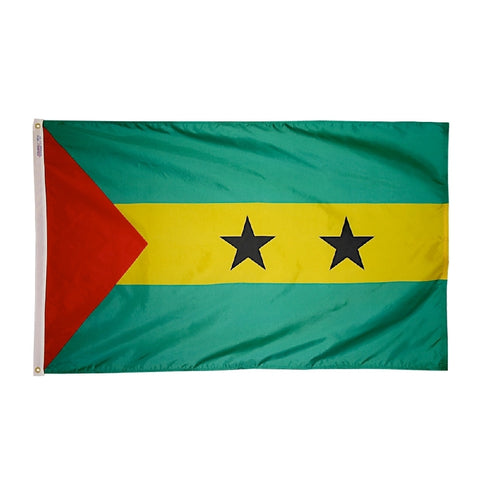 Sao Tome & Principe Flag -