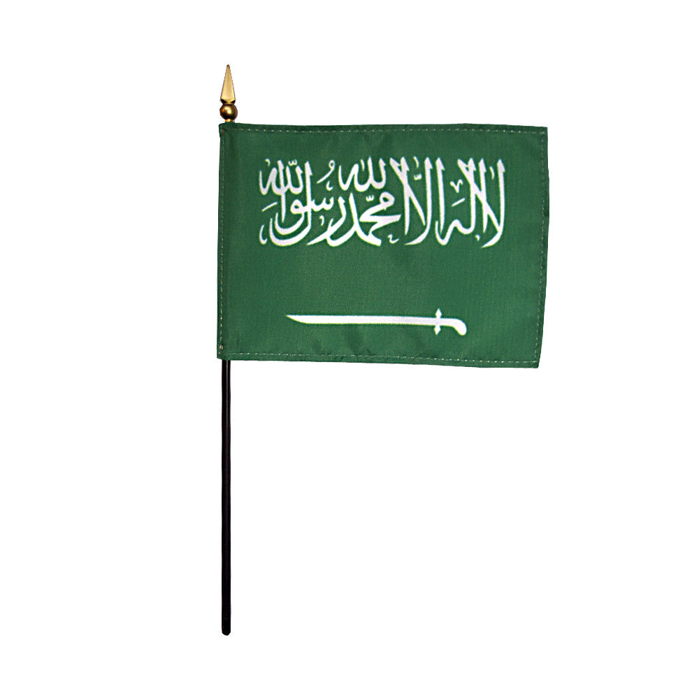Miniature Saudi Arabia Flag - ColorFastFlags | All the flags you'll ever need!
- 2