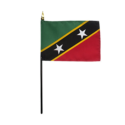 Miniature St. Kitts-Nevis Flag - ColorFastFlags | All the flags you'll ever need!