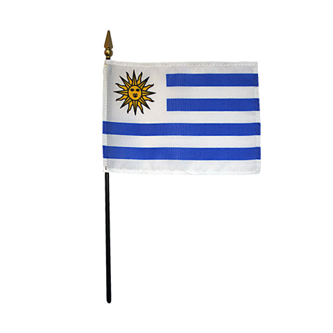 Miniature Uruguay Flag - ColorFastFlags | All the flags you'll ever need!