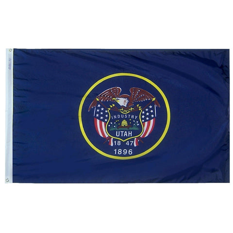 Utah Courtesy Flag 12" x 18" - ColorFastFlags | All the flags you'll ever need!