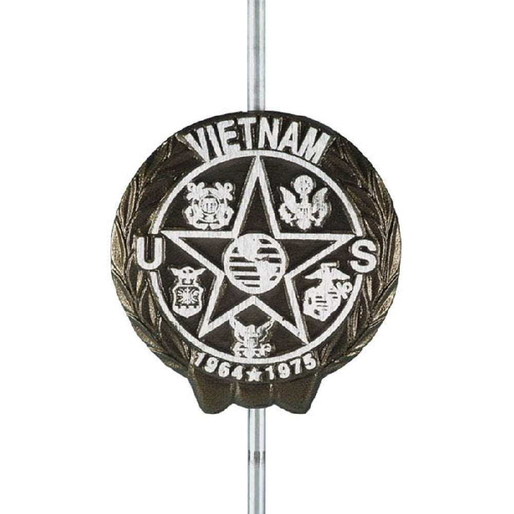 Aluminum Grave Marker - Vietnam War - ColorFastFlags | All the flags you'll ever need!