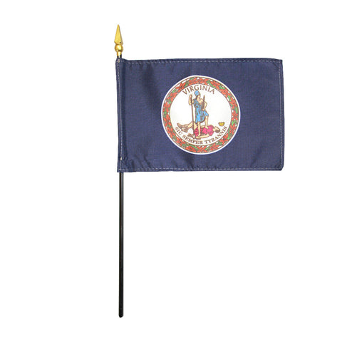 Miniature Flag - Virginia - ColorFastFlags | All the flags you'll ever need!