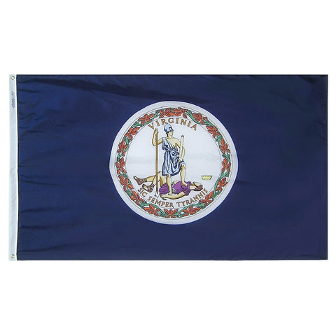 Virginia Courtesy Flag 12" x 18" - ColorFastFlags | All the flags you'll ever need!