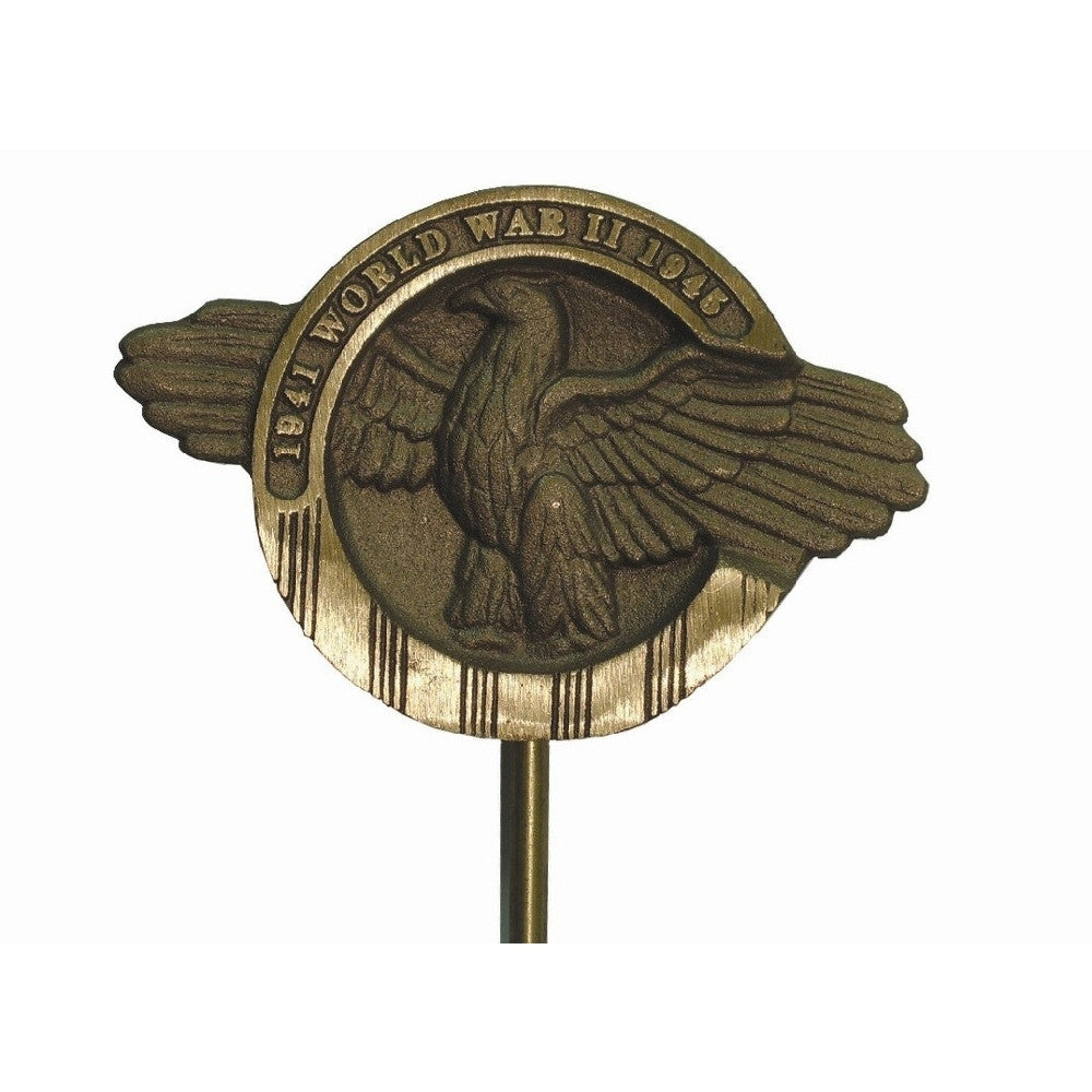 Bronze Grave Marker - WWII - ColorFastFlags | All the flags you'll ever need!