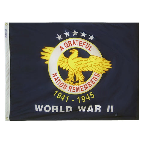 World War II Commemorative Flag - ColorFastFlags | All the flags you'll ever need!